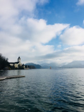 Sankt Wolfgang : Les lacs de Salzkammergut « Wolfgang see »